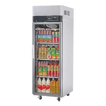 Top Mount Glass Door Refrigerator KR25-1G