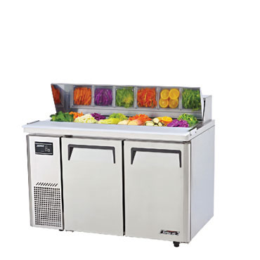 Salad Side Prep Table - Hood Lid Refrigerator KHR12-2