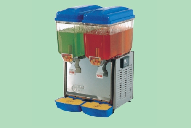 Spray 2-Tanks Cold Drink Dispenser CIFREAM2S