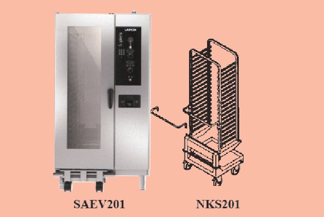 Medium Electric Combi Oven CIC-SAEV201,  Gas Combi Oven With Roll-In Trolley