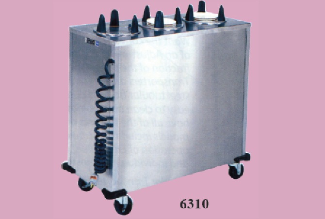 2, 3 & 4-Stack Heated Plate Dispenser Cabinet CIBU6212, CIBU6310, CIBU6410