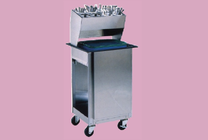 Tray and Glass Self-Leveling Rack Dispenser CIBU986