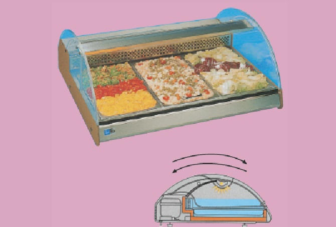 Food Display Cooler CIBU3GN11